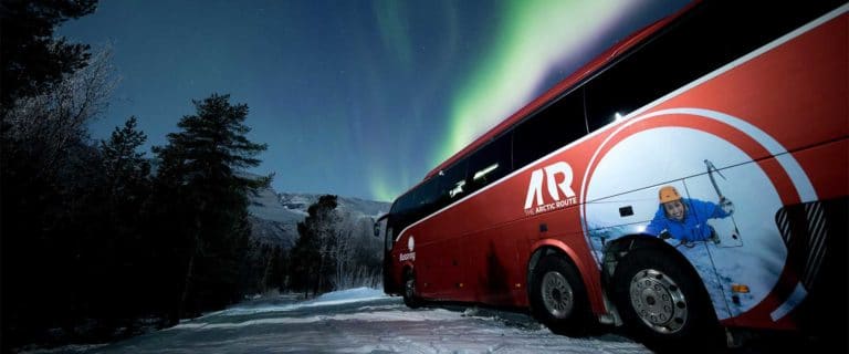 Arctic Route bus